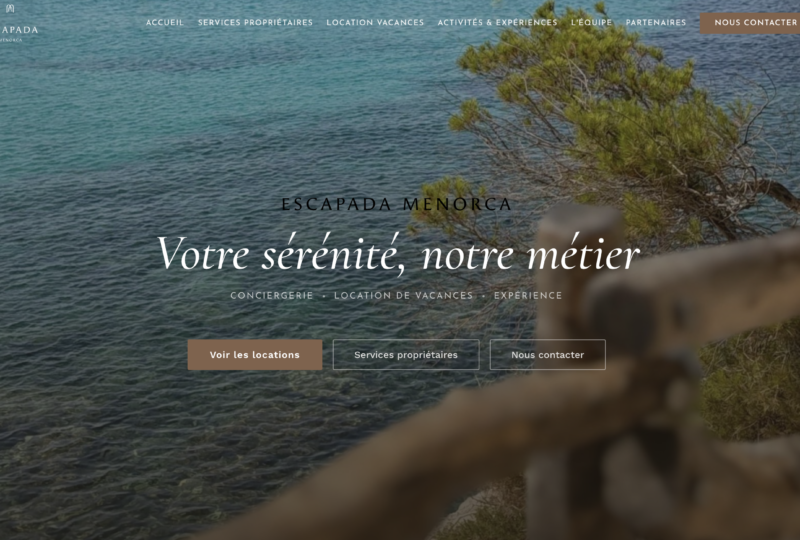 Escapada Menorca : la conciergerie premium de Minorque